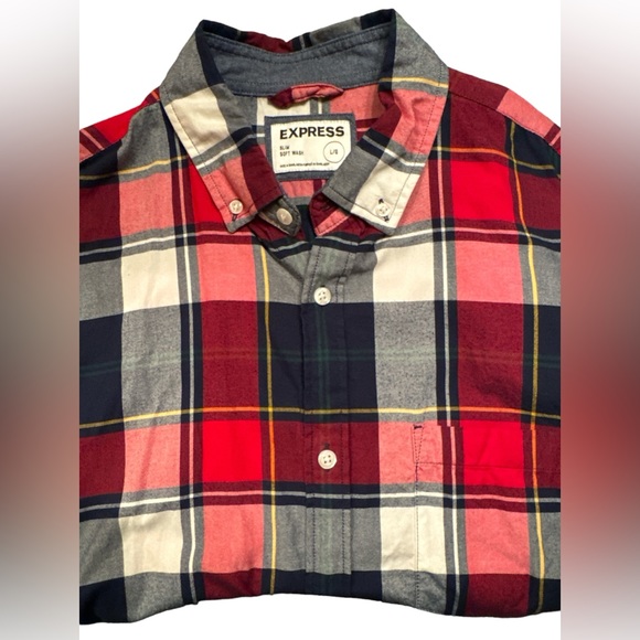 Express Other - Men’s Long Sleeve Button Down